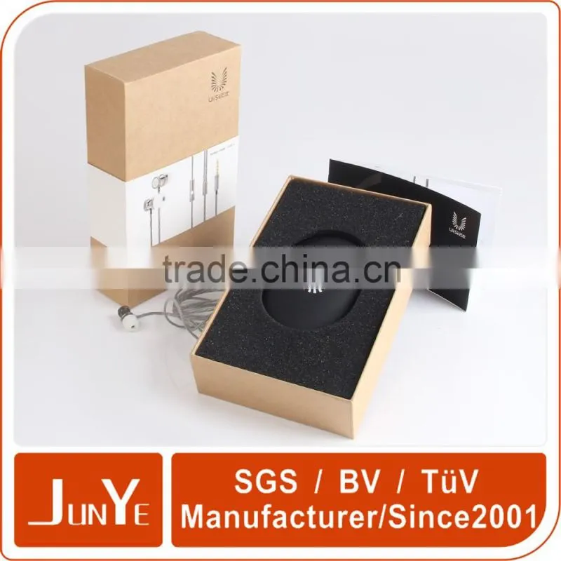 kraft paper box print custom for mobile cases