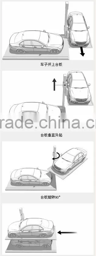 used cheap non avoid parking lift for sale/car washing lift
