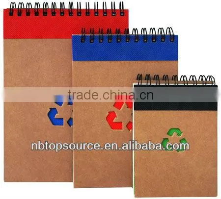 Promotion Recycled Notepad With Pen(3 Sizes)