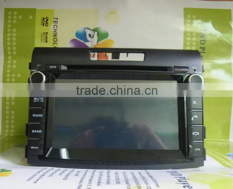 DH7037 touch screen car DVD for Honda CRV 2012 accessories with gps navigation & car multimedia player