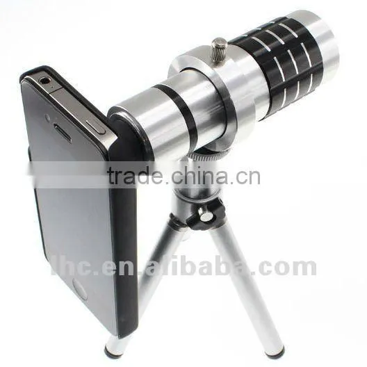 Original JEC 12x Mobile Telephoto Lens for iPhone 4 accessory, Supply accessory only