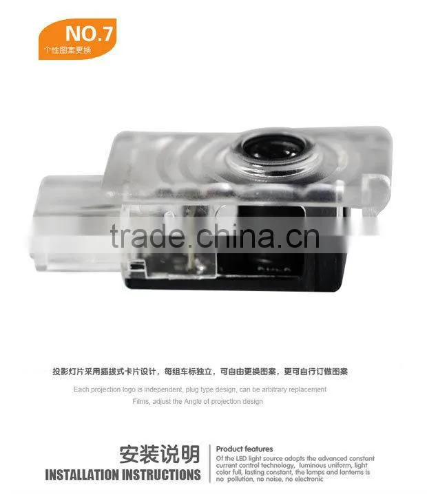 Car LED Courtesy Logo Door Lights Ghost shadow Laser Projector Lamp For Buic k Special Car