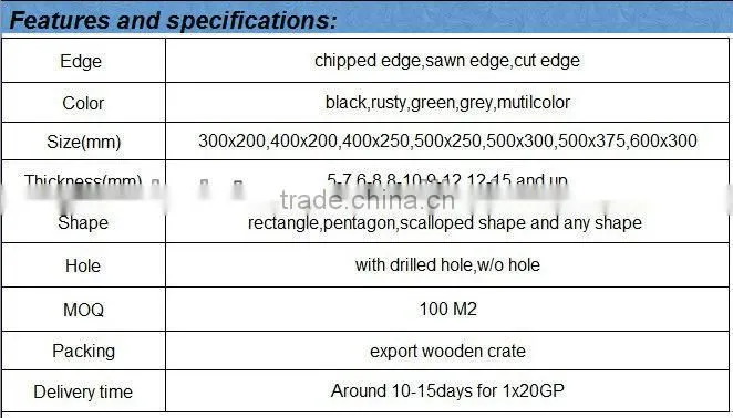 Natural black slate thin slate roofing tile