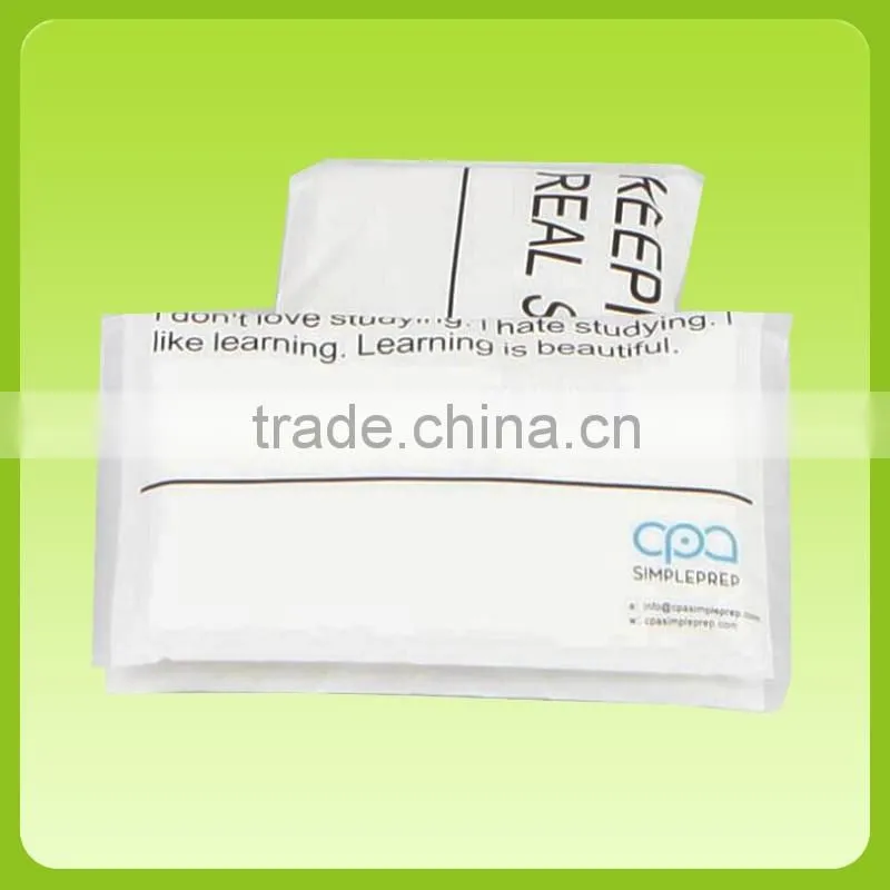 Custom mini pocket tissue wallet tissue wholesaler