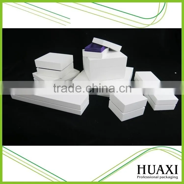 Luxury Set Red Leather Custom Logo Printed Jewelry Boxes Gift Boxes