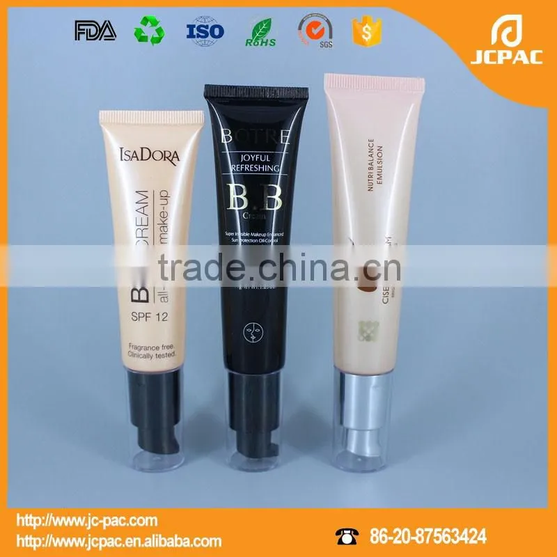 Mini-Pump Tube, Flexible plastic tube packaging Pump Cap