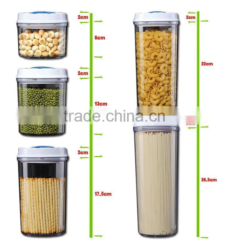 Round Airproof Storage Pot /Storage Tank/Storage Bottle/Bottle / Airtight Pot/Sealed Pot / Hermetical Jug/Candy Jug/Sealed Cans