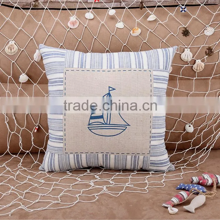 Plain Sailing Cushion Cover Sofa Cushion Wedge Pillow