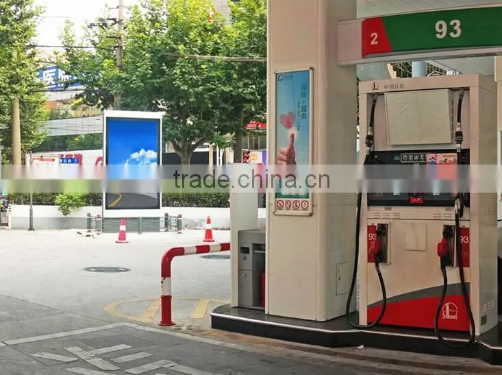 Outdoor Touch Screen Kiosk,Lcd Screen Advertising with protection layer of ultrathin, high light perfectly clear tempered glass