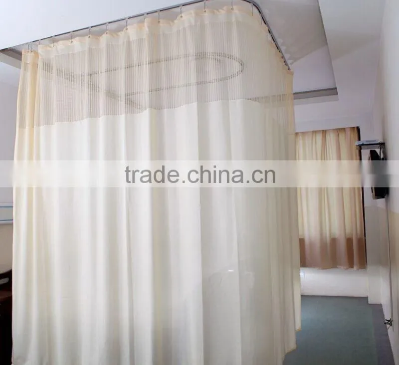 110"width 100% polyester hospital cubicle fabric