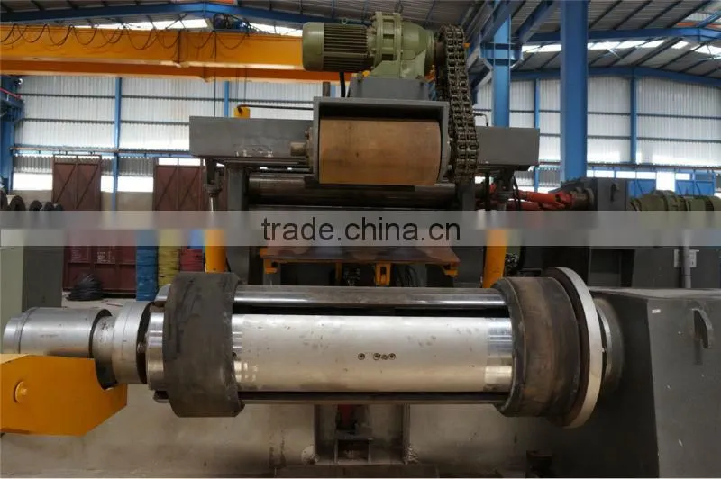 Servo motor cut to length line