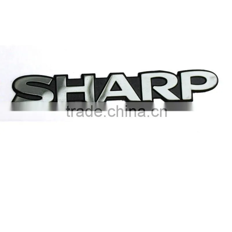 metal logos/custom metal logo for handbags