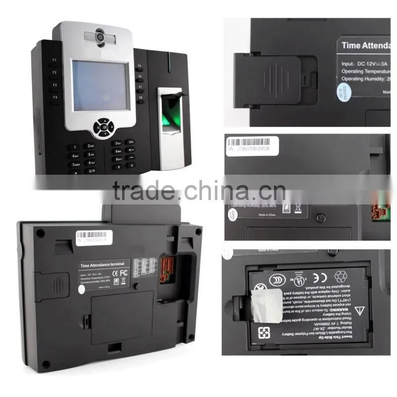 Free software 8000 users rfid access control system linux system wifi network fingerprint time attendance