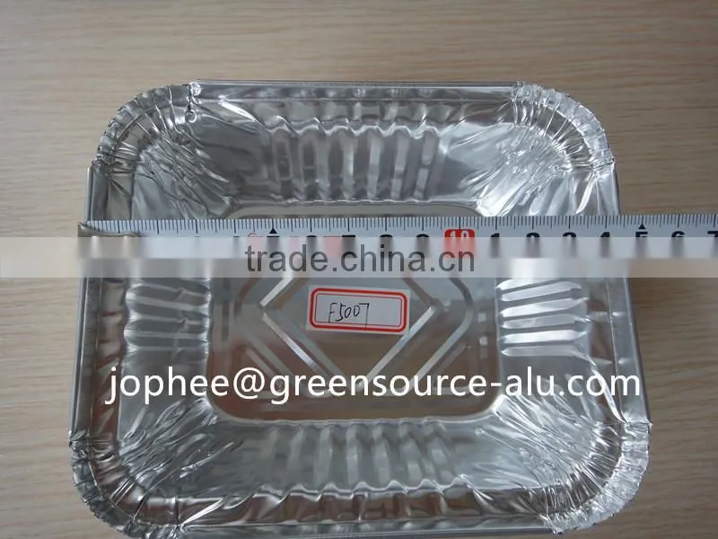 Aluminium foil container