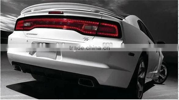 abs rear spoiler for Dodge charger 2011