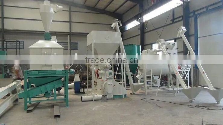 Sinoder Brand CE Complete Feed Granules Production Line Machine Animal Feed Machine Line