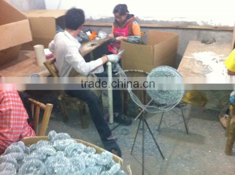 0.2 diameter Metal scourer wire in Linyi manufacture factory
