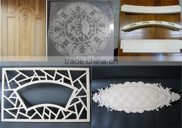 CNC Router Wood Carving with Simple Tool Change Function