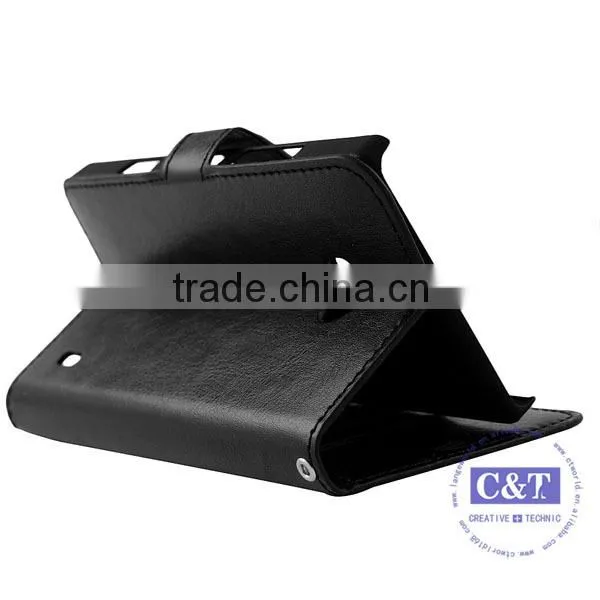 C&T Charming Design Luxury PU Leather Wallet Cover for Nokia Lumia 930