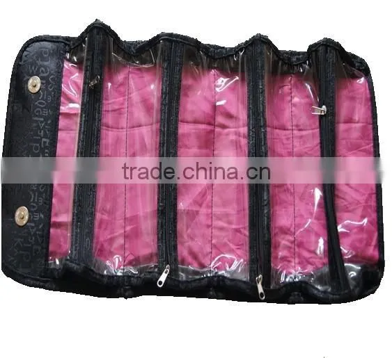 2016 roll up cosmetic bag,jewelry bag,suitable for making up or receiving