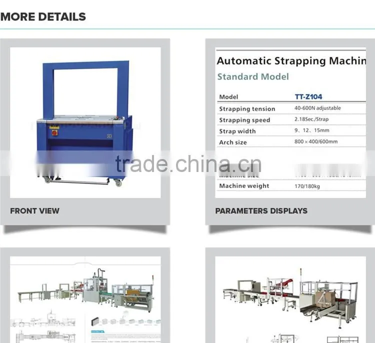 2016 Competitive Prices Fully Automatic Electric Strapping Band Machine