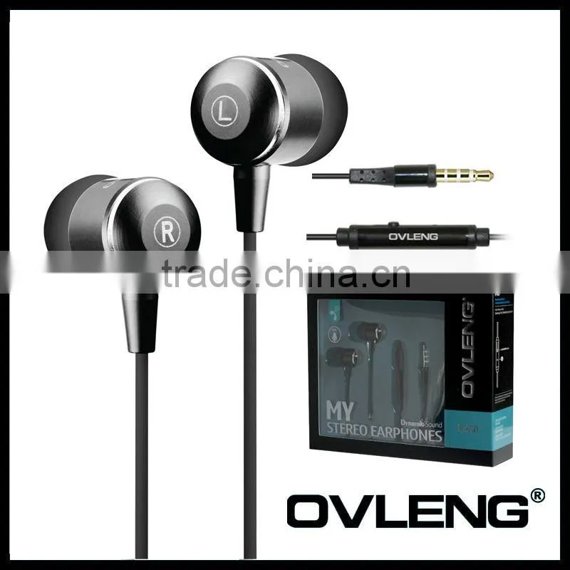 Metal earphone for iphone/samsung/huawei/xiaomi