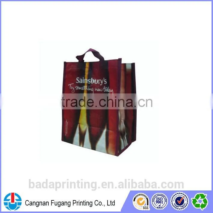 Green wine non woven bag for wholesale
