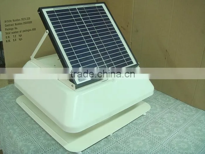 12W 12inch solar powered exhaust fan,solar panel adjustable