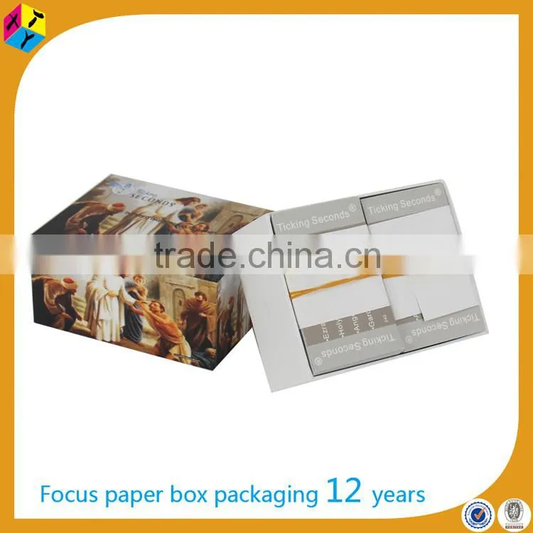 shenzhen recycle handmade gift packaging box printing