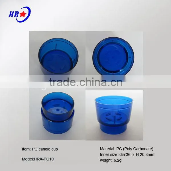 HRX-PC 10 COLOR CHRISTMAS PLASTIC TEALIGHT CANDLE CUPS