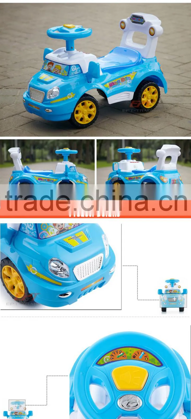 Hot selling top quality ride on toy car for kids in india