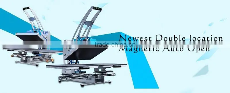 New arrival!!! Yuxunda manual double location plain heat press machine heat press machine t-shirt 16x20