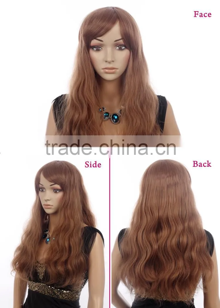 Factory price high density customizable long blonde wig