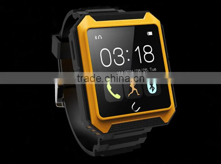 To waterproof smart watch mobile phone Android compatible with compass pedometer iOS T