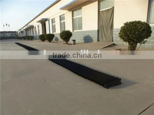 China gold supplier dustproof cloth and accordion rubber