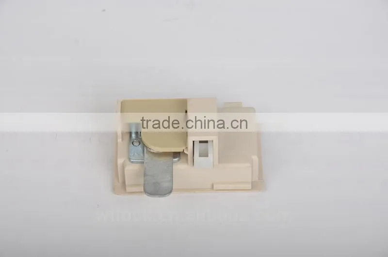 Clothing cabinet locker lock with handle