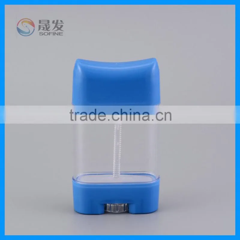 Empty glue deodorant stick container