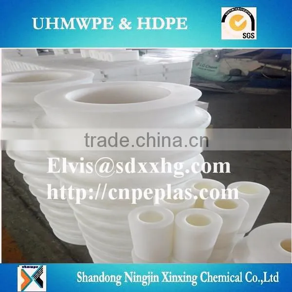 Extruded PE parts/UHMWPE parts for pulley/wear parts