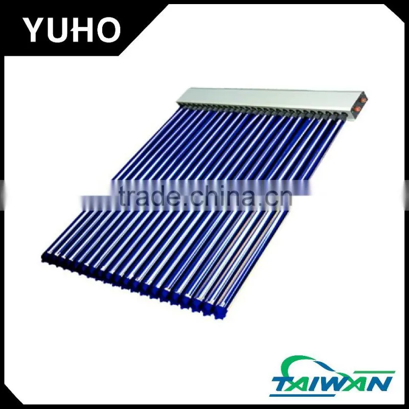 Heat pipe vacuum tube solar water heater