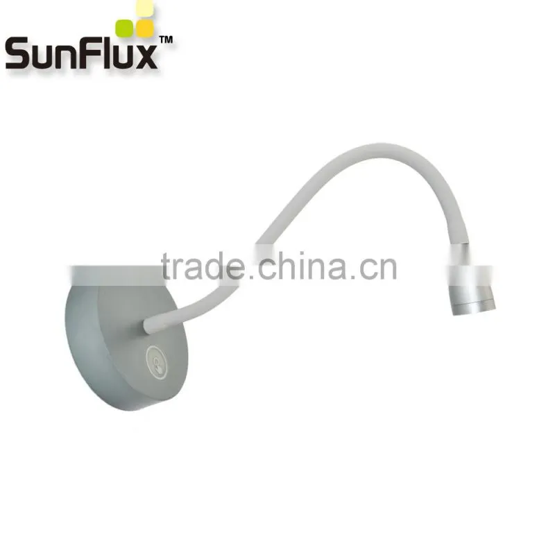 hotel bedroom dimmable bedside lamps wall mounted 3w