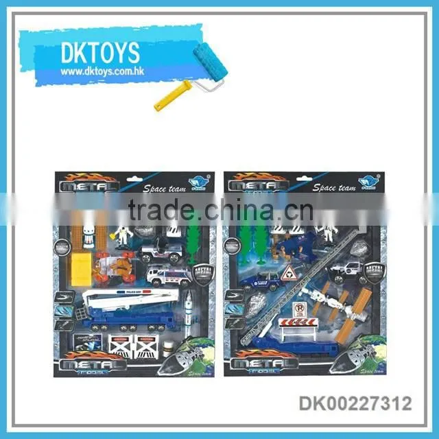 Free wheel diecast car space series
