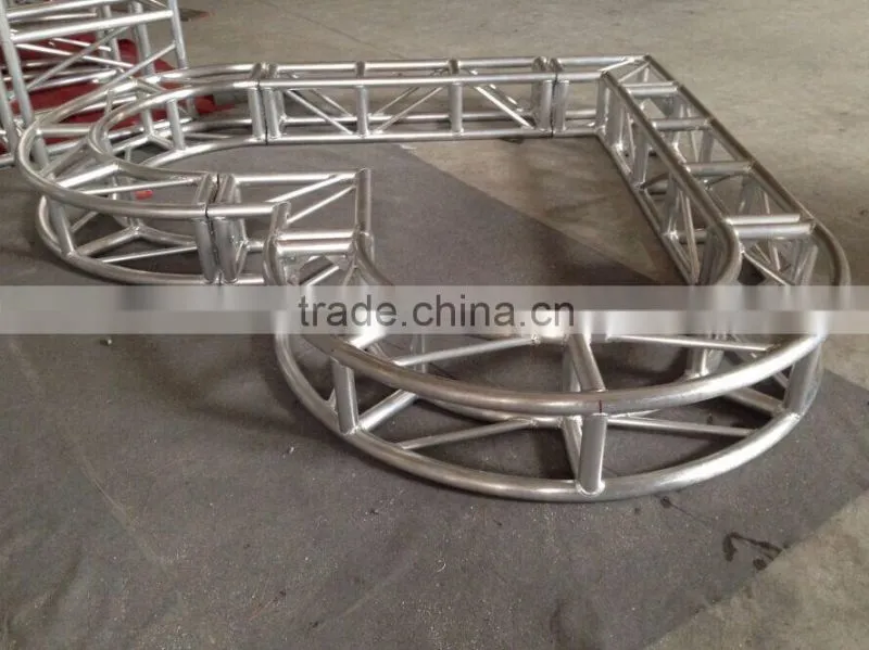 new arrival professional GB/T aluminum space truss structure,stage truss system for sale