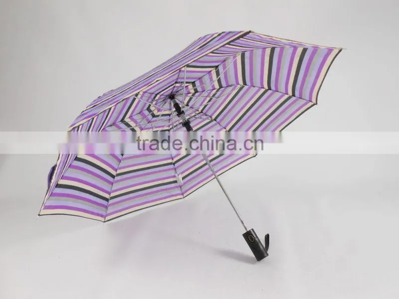 striped design folding umbrella 2 fold striped patio umbrellas