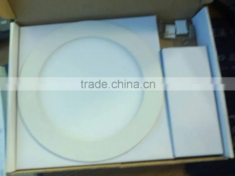 warm white square 18W led panel light housing