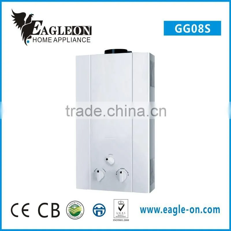 1Egypt flur type gas water heater with brand