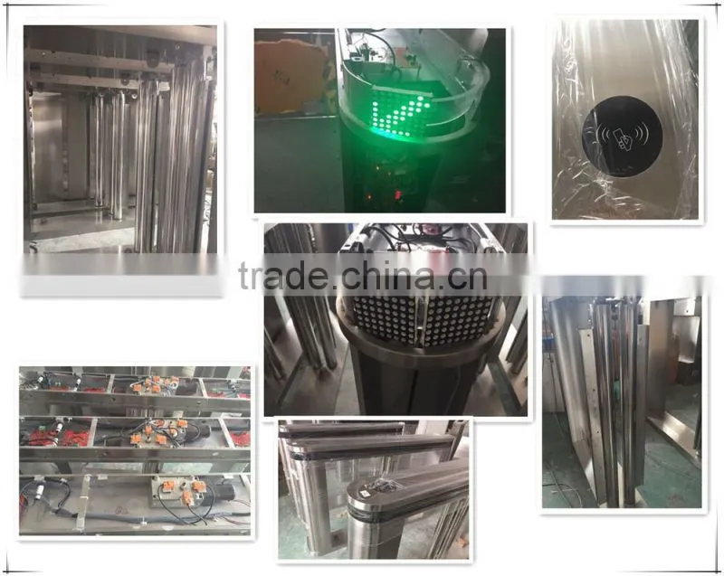 Competitive Price automatic electronic 304 stainless steel Swing turnstile
