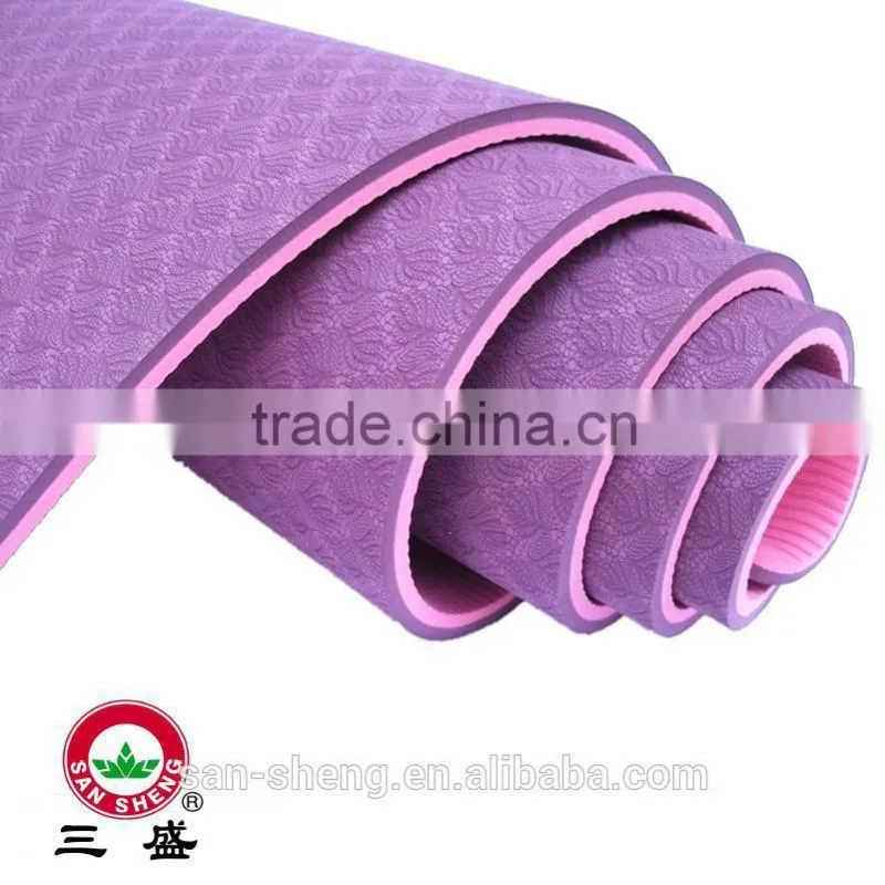 PVC Yoga Mat, Flexible Rolls
