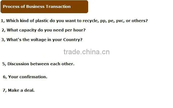 DSJPB Two-stage(PIP) exhaust recycled ldpe plastic granules