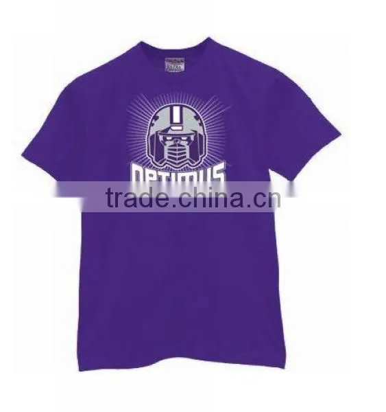 Free style plain purple T-shirts