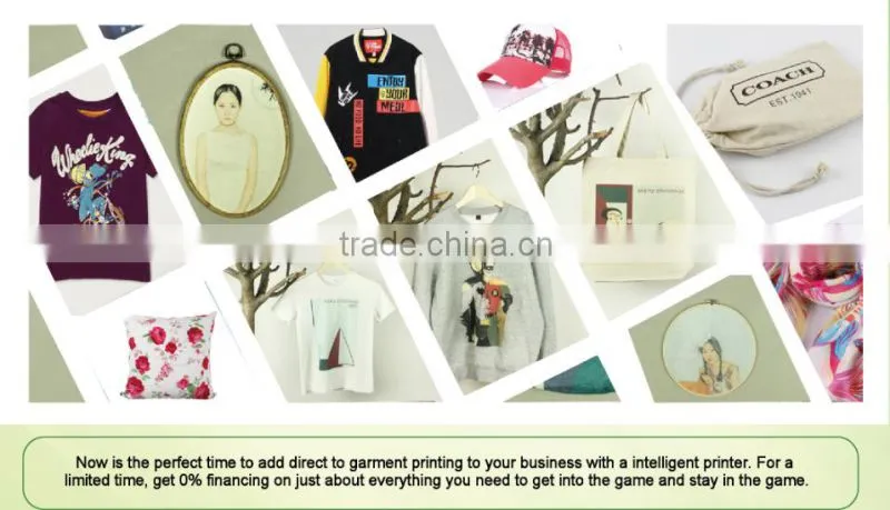 1.6m digital T-shirt Printe with Six GH2220 Printhead